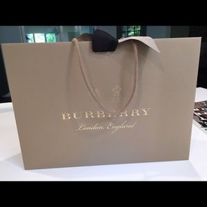 Burberry handle bag